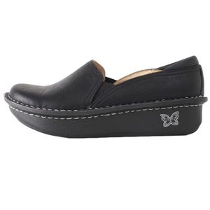 Alegria Debra Black Magic Women Sz 39 Upper Leather Mules